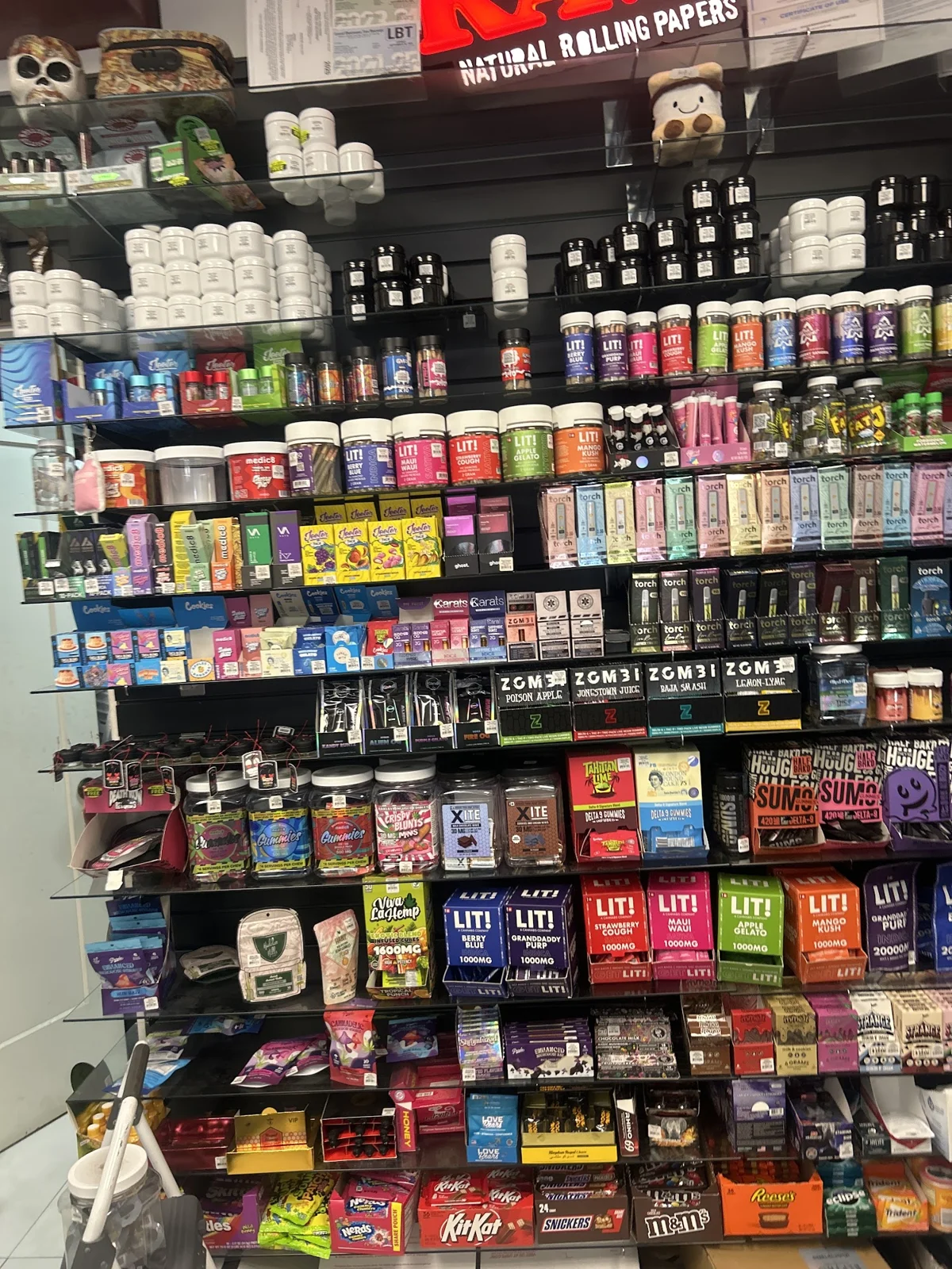 Inside Infinity Smoke Shop
